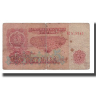 Billet, Bulgarie, 5 Leva, 1962, KM:90a, B - Bulgarie