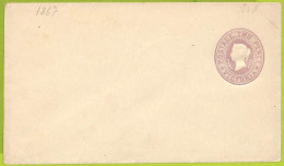 40187 - Australia VICTORIA - Postal History -  STATIONERY COVER  H & G  # 4a B - Briefe U. Dokumente