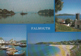 Falmouth - Multiview - Cornwall - Unused Postcard - Cor2 - Falmouth