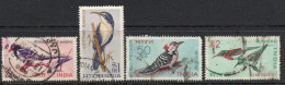 India 1968 Birds Set Of 4, Used , SG 578/81 (E) - Gebraucht