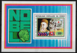 CONGO - PRIX NOBEL DE LA PAIX - HENRI DUNANT - BF 16 - NEUF** MNH - Nobel Prize Laureates