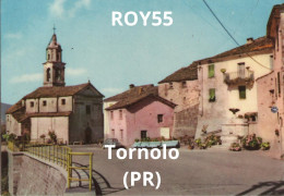 Emilia Romagna-parma-tornolo Monumento Ai Caduti Veduta Piazza Case Chiesa Monumento Anni 60 - Andere & Zonder Classificatie