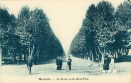 CPA - MARSEILLE - Le Prado Vu Du Rond-point - Ann.1900 Env. *2 Scans - Parks