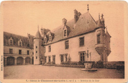 FRANCE - Chaumont Sur Loire - Château - Intérieur De La Cour - Carte Postale Ancienne - Autres & Non Classés