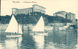 CPA - MARSEILLE - Le Château Du PHARO _ Bateaux - Voiliers - Ann.1900 Env. *2 Scans - Château D'If, Frioul, Iles ...