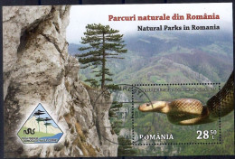 Romania, 2018 CTO, Mi.bl.  Nr. 761,     Domogled Natural Park - Usado