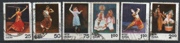 India 1975 Dances Set Of 6, Used , SG 779/84 (E) - Gebraucht