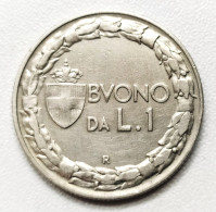 Italie - 1 Lire 1922 - 1900-1946 : Víctor Emmanuel III & Umberto II