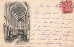 FRANCE - Chartres - Intérieur De L'église Saint Pierre - Carte Postale Ancienne - Chartres