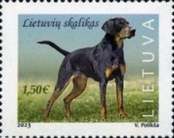 Lithuania, 2023, Fauna - The Lithuanian Hound (MNH) - Lithuania