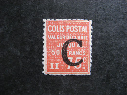 A). TB Timbre Pour Colis Postaux N° 112 , Neuf XX. - Nuevos