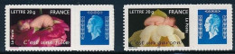 France 2005 - 3804B Et 3805B Deux Timbres Adhésifs Personnalisés Avec Logo Dulac C'est Une Fille, Un Garcon - Neuf - Nuevos