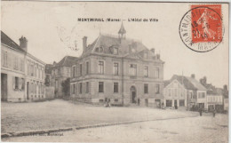 MONTMIRAIL  L HOTEL DE VILLE - Montmirail