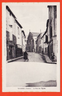00240 ● VIVONNE 86-Vienne Epicerie Rue De L' Eglise 1920s Jules ROBUCHON Photo Edition IMBERT Poitiers - Vivonne