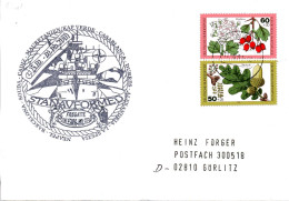 (Freg3)BRD Cachetumschl. FREGATTE"SCHLESWIG HOLSTEIN" F216 STANIVFORMED 15.1.-2.6.2001 Einlaufen"MiF BRD TSt 11.6.01 WH - Schiffe