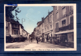 38. Cremieu. Place La Poype Et Rue Juiverie - Crémieu