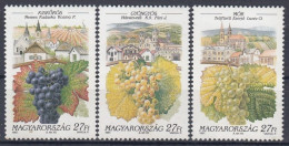 HUNGARY 4464-4466,unused (**) Grapes - Nuovi