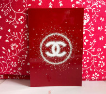 Chanel - Noël 2018 - Carte Postale Rouge - Modern (ab 1961)