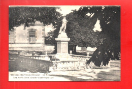 23 - CHÂTELUS-MALVALEIX . LE MONUMENT AUX MORTS DE LA GRANDE GUERRE 1914/1918 - Réf. N°38839a - - Chatelus Malvaleix