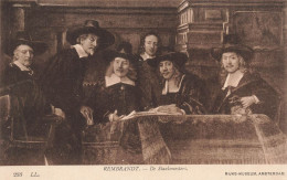 PEINTURES & TABLEAUX - Rembrandt - De Staalmeesters - Carte Postale - Pittura & Quadri