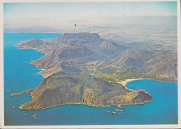 South Africa - Cape Town - Aerial View Of The Back Table Mountain - Nice Stamp - Afrique Du Sud