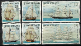 1997 Finland Sailing Ships Complete Used Set. - Used Stamps