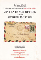 LIT - VO - SINAIS - Vente N° 30 - Loew - Rachou - Bridelance - Catálogos De Casas De Ventas
