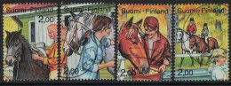 1990 Finland Riding, Complete Set Used. - Usati