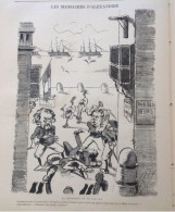 1882 LE MONDE PARISIEN - MASSACRES D'ALEXANDRIE - LA NOUVELLE MAGISTRATURE - LA TOISON D'OR - GARIBALDI AU CIRQUE - Magazines - Before 1900