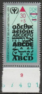 DDR 1990 MiNr.3353 ** Postfrisch Intern. Jahr Der Alphabetisierung  ( B 2651 ) - Nuovi