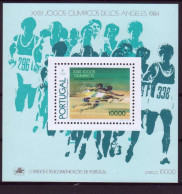 Portugal 1984 - Bloco AF 68 - MNH_  PTB147r - Summer 1984: Los Angeles