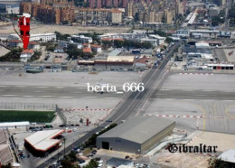 Gibraltar Airport Aerial View New Postcard - Gibraltar