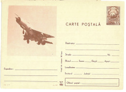 IP 71 - 3c AIRCRAFT - Stationery - Unused - 1971 - Postal Stationery