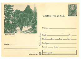 IP 71 - 668 SKIMEN, Winter In The Mountain - Stationery - Unused - 1971 - Postal Stationery