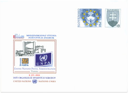 COB 53 Slovakia 2002 - Day Of OSN And UNPA 2002 - Covers