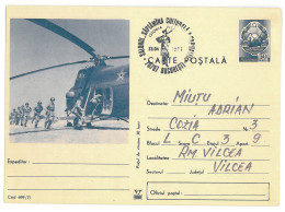 IP 71 - 0699 HELYCOPTER - Stationery - Used - 1971 - Covers & Documents