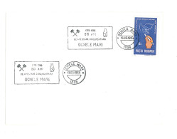 COV 07 - 647 MINE, Mineral, Romania - Cover - Used - 1983 - Minéraux