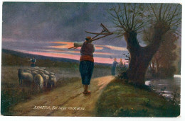 AR 3 - 7553 Peasants And Shepherd With Sheep, Armenia - Old Postcard - Unused - Armenia