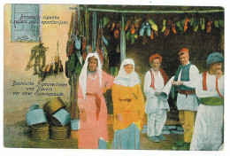 BO 1 - 1255 Gypsy, ETHNICS, Bosnia, Shoe Store - Old Postcard - Unused - 1917 - Bosnie-Herzegovine