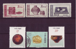 Asie - Chine  - Artisanat - 6 Timbres Différents - 6960 - Altri & Non Classificati