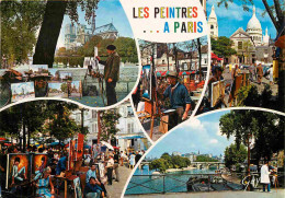 75 - Paris - Les Peintres à Paris - Multivues - CPM - Voir Scans Recto-Verso - Multi-vues, Vues Panoramiques