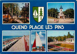 80 - Quend Plage Les Pins - Multivues - Plage - Mini Golf - Blasons - CPM - Voir Scans Recto-Verso - Quend