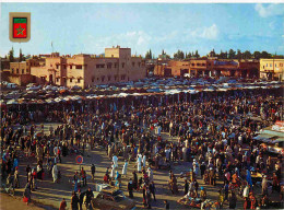 Maroc - Marrakech - Place Djemaa El Fna - CPM - Carte Neuve - Voir Scans Recto-Verso - Marrakech