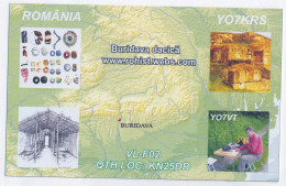 SC 66 - 363-a Scout ROMANIA - Cover QSL - Unused - 1999 - Covers & Documents