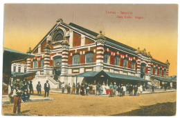 RO 74 - 22767 TURNU-SEVERIN, Market, Hala, Romania - Old Postcard - Used - 1926 - Rumänien