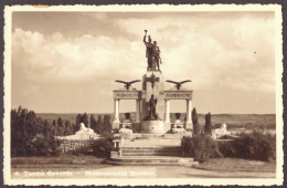 RO 74 - 24898 TURNU-SEVERIN, Traian Statue, Romania - Old Postcard CENSOR, Real Photo - Used - 1942 - Rumänien