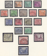 BERLIN  42-60, Gestempelt, Berliner Bauten, 1949 - Used Stamps