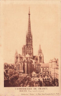 FRANCE - Rouen - Cathédrale - Tour Central - Carte Postale Ancienne - Rouen