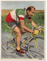 Fiorenzio MAGNI Carte Photo Grand Format (18cm X 24cm) Sports Coureur Cycliste Vélo Cyclisme Cycles GANNA - Collections