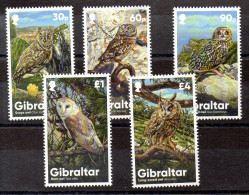 Gibraltar Serie Nº Yvert 1976/80 ** PÁJAROS (BIRDS) - Gibraltar